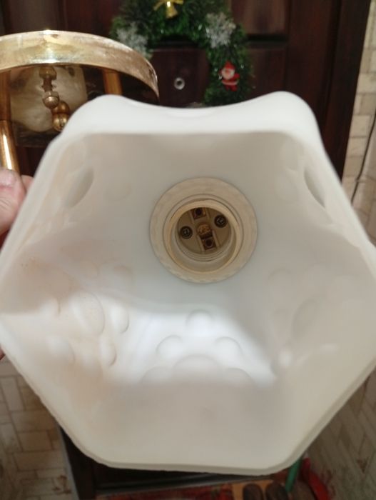 Люстра современная два плафона