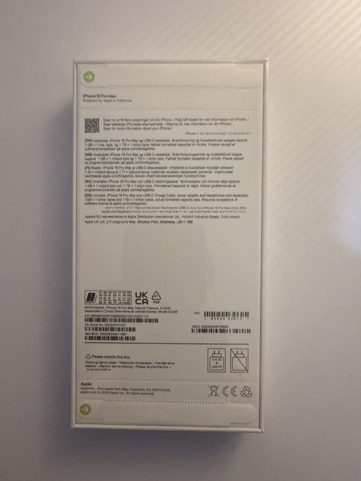 Iphone 16 Pro Max 512GB Сив