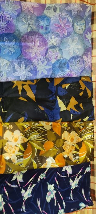 Новые отрезы ткани.