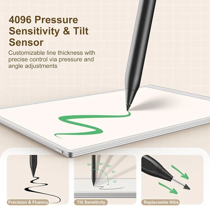 TiMOVO Magnetic Stylus Pen Compatible with Remarkable Paper Pro