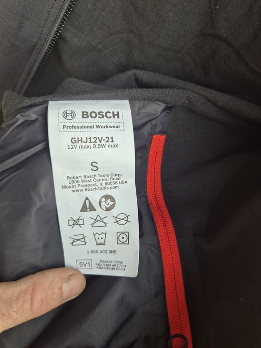 Geaca neopren cu incalzire Bosch mărimea   M ,   12.- 18 V
