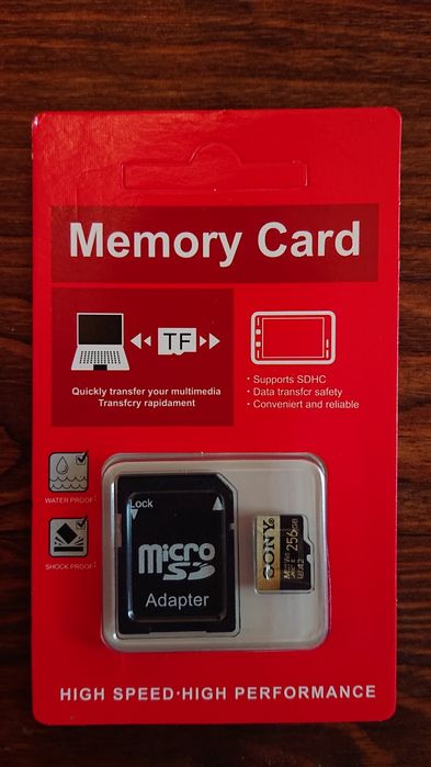 SD card памет SONY  512GB