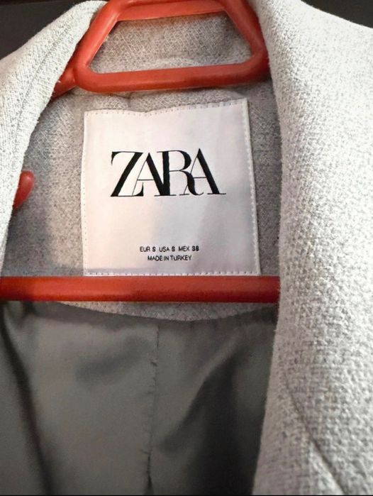 Palton scurt barbati Zara