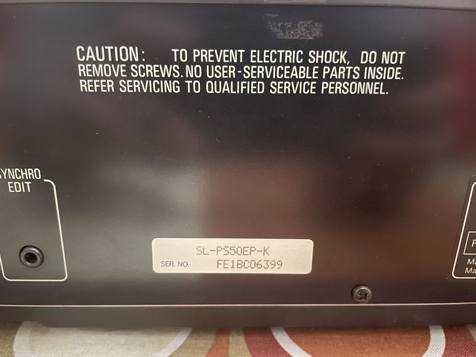 Technics SL-PS50 CD Player MASH