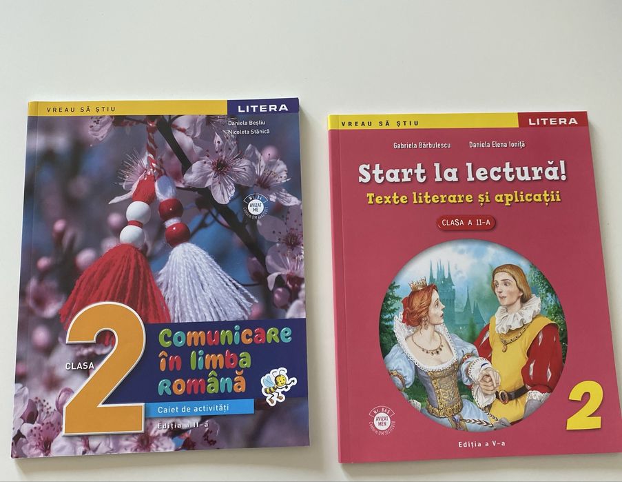 Vand caiete de activitati pentru clasa a II-a