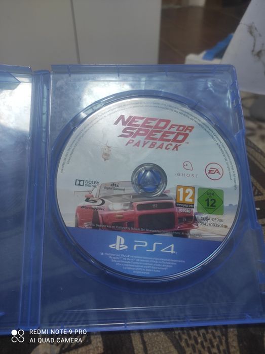 Продам Диск пс4 гонка