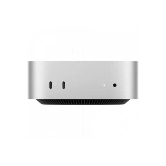 Перечислением Mac mini: M4 chip with 10‑core CPU and 10‑core GPU Apple