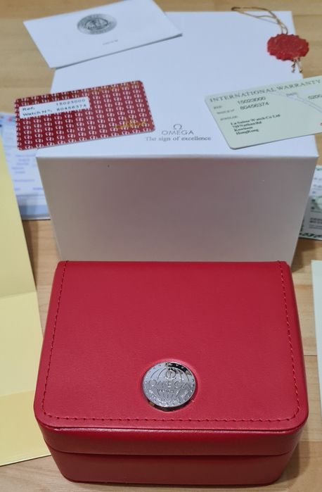 Cutie ceas omega cu toate acte + punga omega