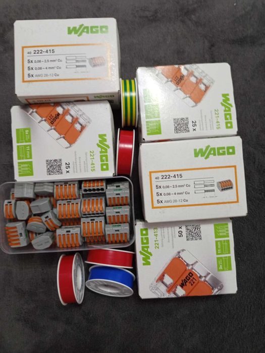 wago cu 5 poli pentru conectari profi