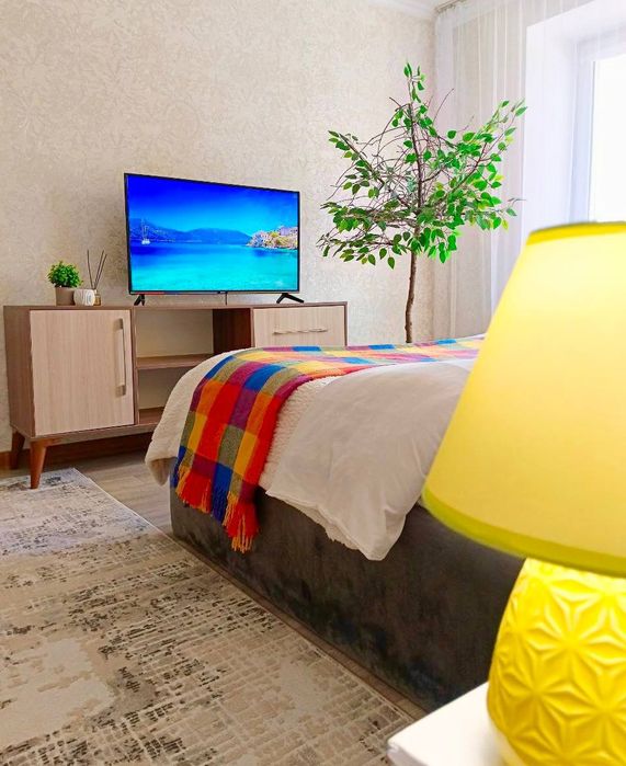 Светлые апартаменты в 12 микрорайоне