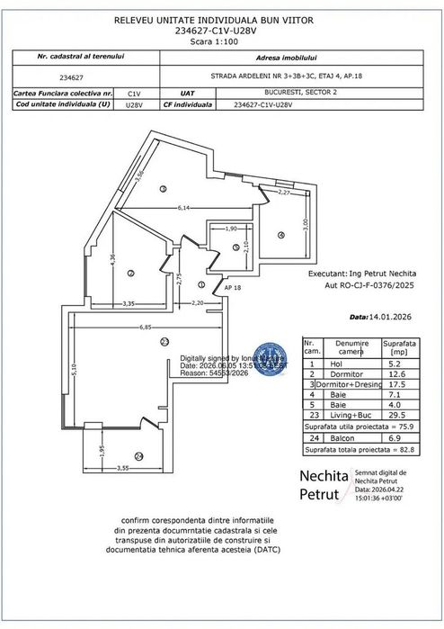 Apartament 3 camere | Mosilor Boutique II | Eminescu | Mosilor | Obor