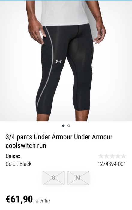 Under Armour 3/4 run pants -Nou