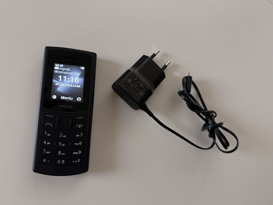 Telefon mobil Nokia 110 4G, Dual SIM, Black