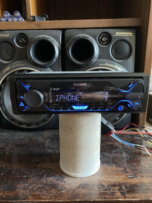 SONY DSX-A510BD - 4X55W Вата! - BLUETOOTH, USB, Радио плеър за кола авто сд cd