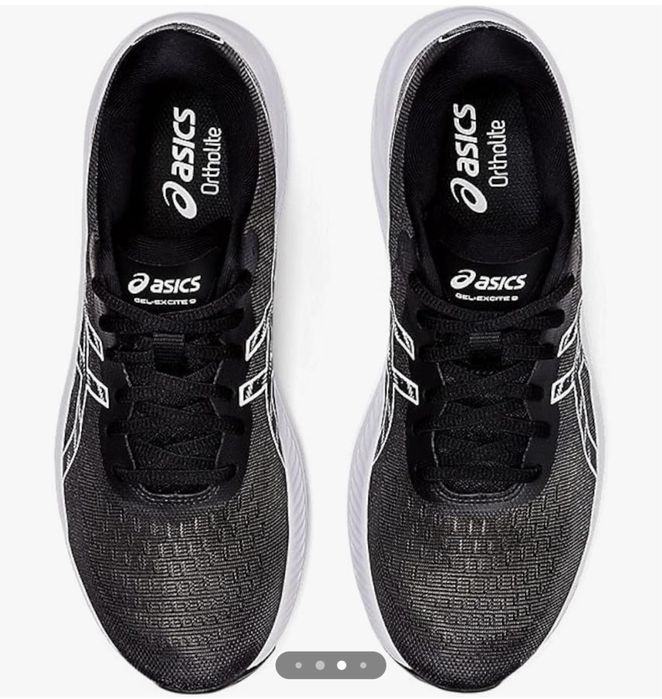 Asics pantofi/adidasi alergare gel-excite 9 negru/alb marimea eur50.5