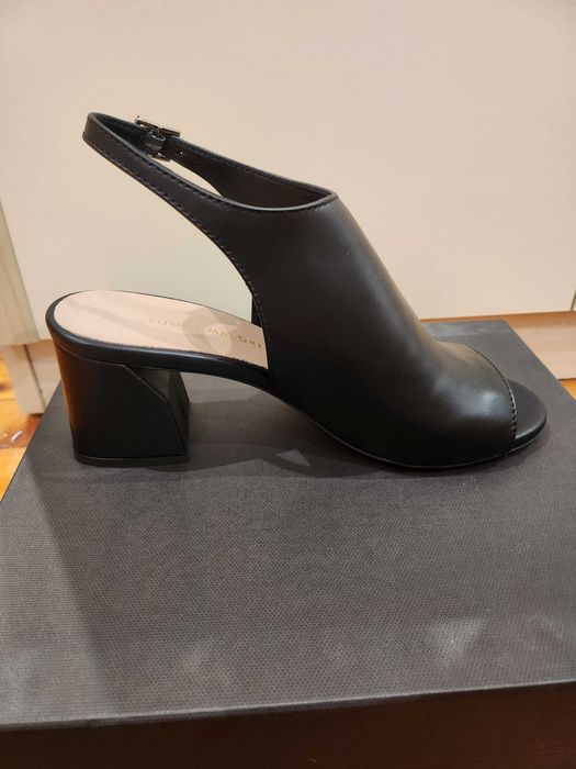 Дамски обувки № 38 - цвят черен, естествена кожа