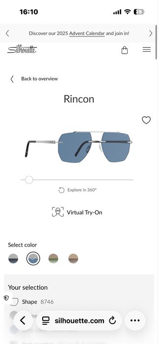 Оригинални слънчеви очила на Силует