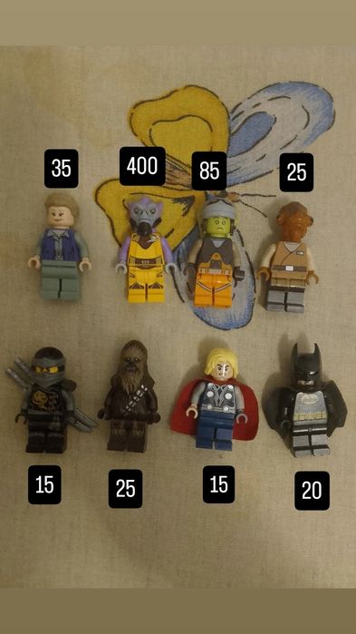 Vând minfigurine lego star wars