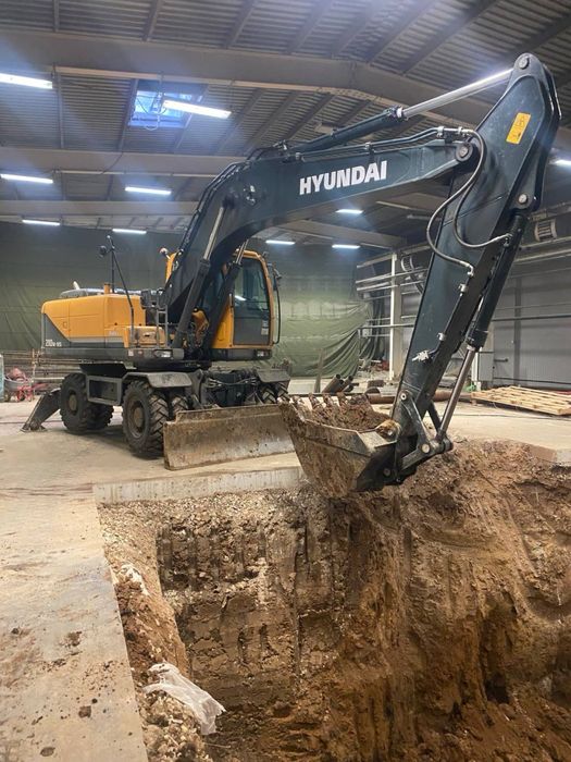 Аренда Мини-Эксковатора,Колесный эксковатор