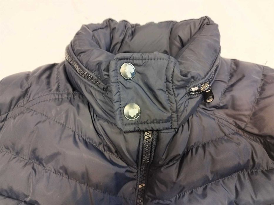 Мъжко пухкаво зимно яке с качулка, размер XL