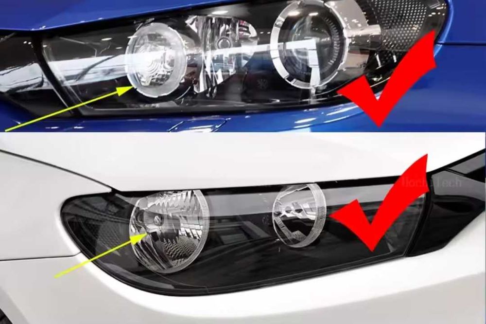 Стъкла за фарове за Volkswagen VW Scirocco капаци пластмасови светлини Фолксваген Широко