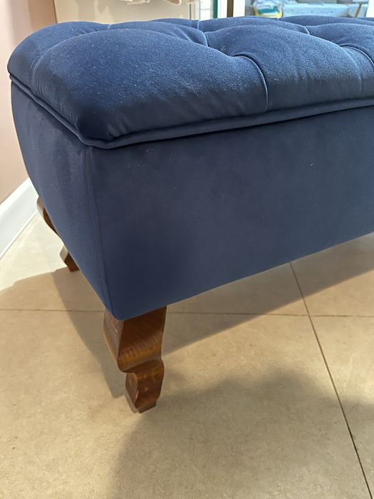Bancuta chesterfield albastra