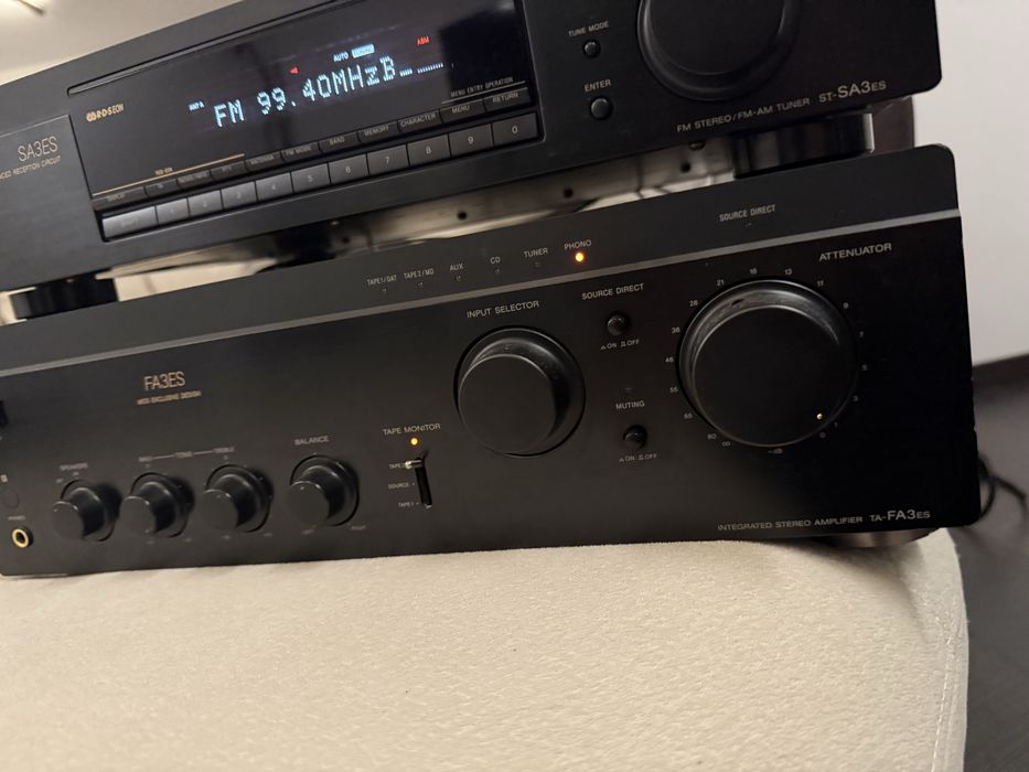 Amplificator Sony Ta-fa3 es si Sony St-Sa3 es