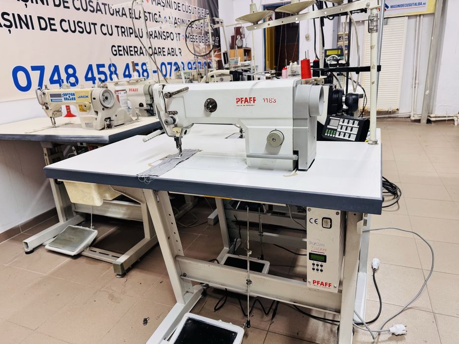 Masina de cusut liniar automata cu motor direct drive 220v Pfaff 1183