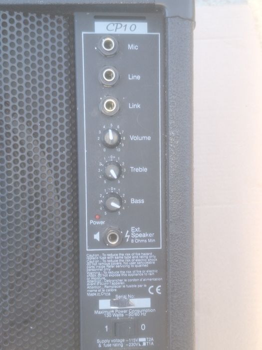 Boxă  scena activ Laney CP10