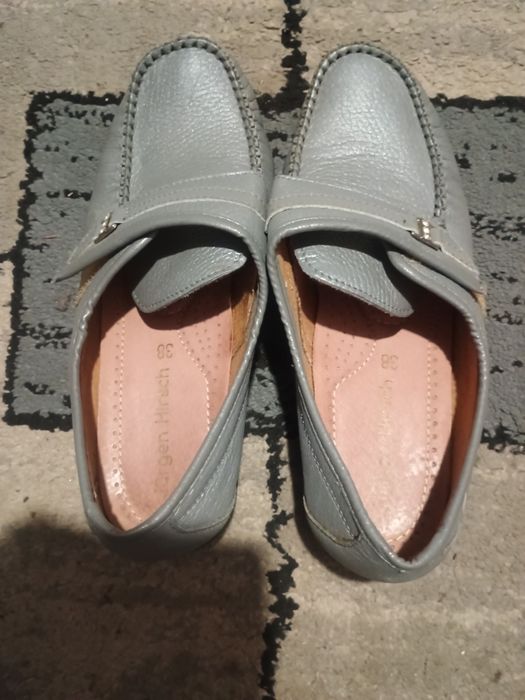 Mocasini gri comozi și eleganți
