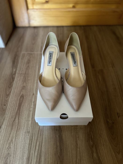 Pantofi Gazzelle Nude sidefat