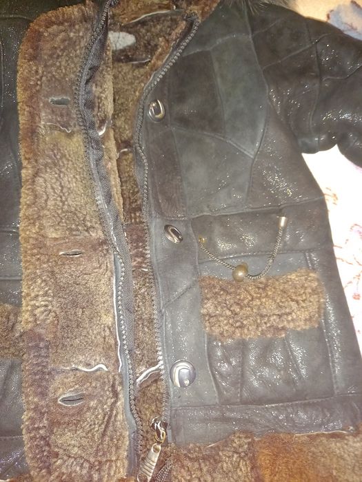 Шубка- дублёнка .