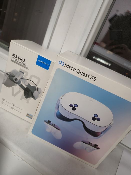 Ohcelari vr meta quest 3 s aproape noi cu strap bobovr m3 pro