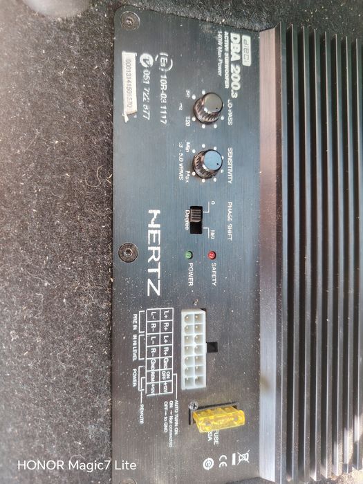 Boxă HERTZ DBA 200. 3