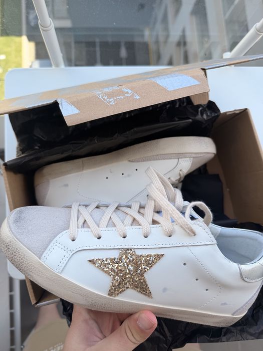Golden Goose Superstar glitter