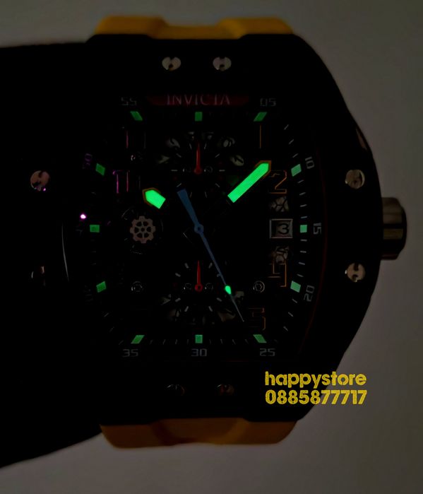 INVICTA Strada Yellow 47 mm, Инвикта нов ръчен часовник