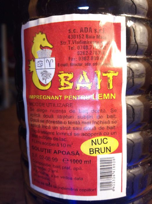 Bait ptr lemn, usi albe, etc.