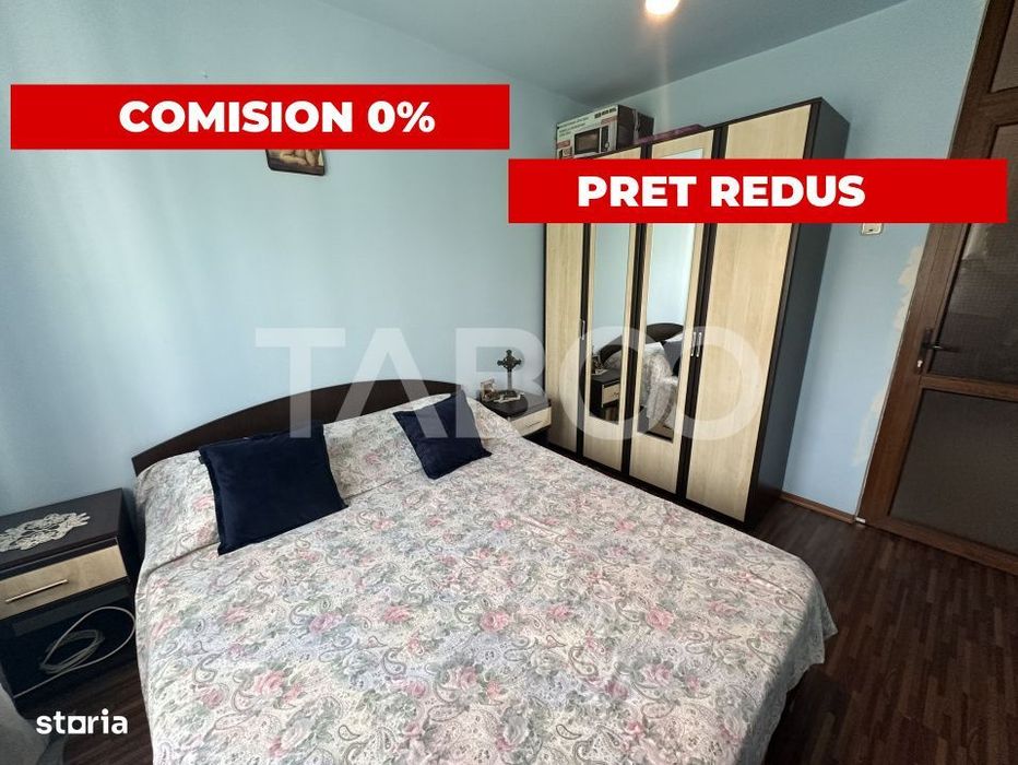 Apartament 2 camere etaj 3 complet mobilat si utilat Zona Plopului — fotografia 1