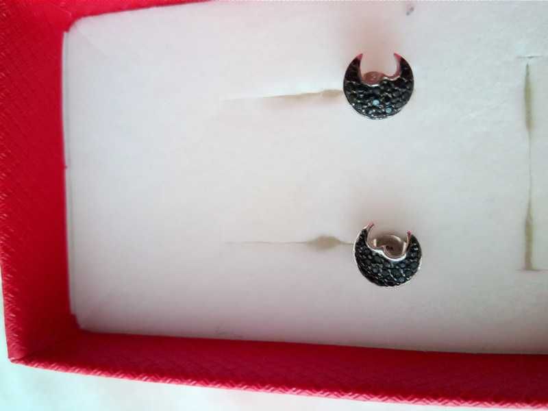 Cercei argint model Lună