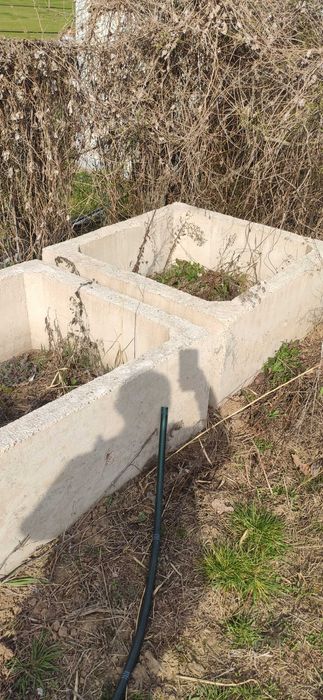 Cămin de apa din 2 elemente de beton