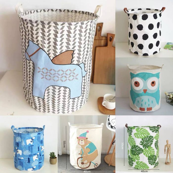 Корзины для белья и игрушек