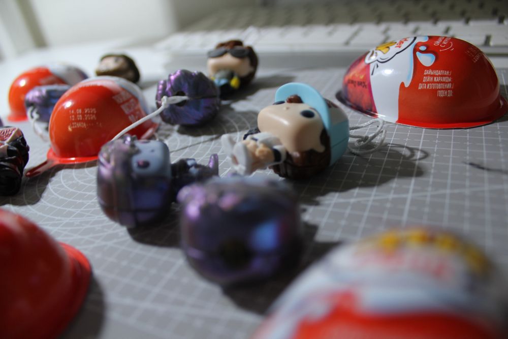 фигурки Kinder joy funko pop очень странные дела