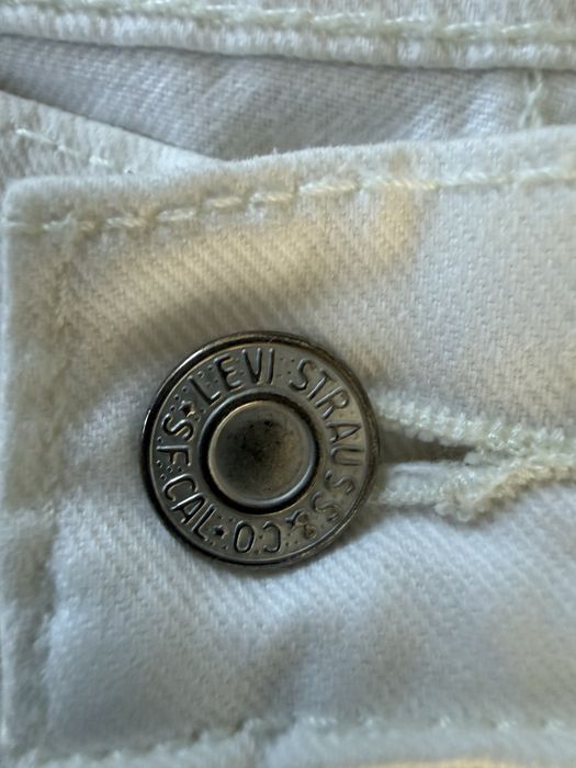 Blugi LEVIS 501 Alb Barbati | Marime 36 x 32 (Talie 100 cm)