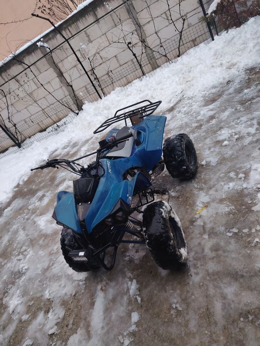 ATV de 125 cu 3 trepte și mansalier
