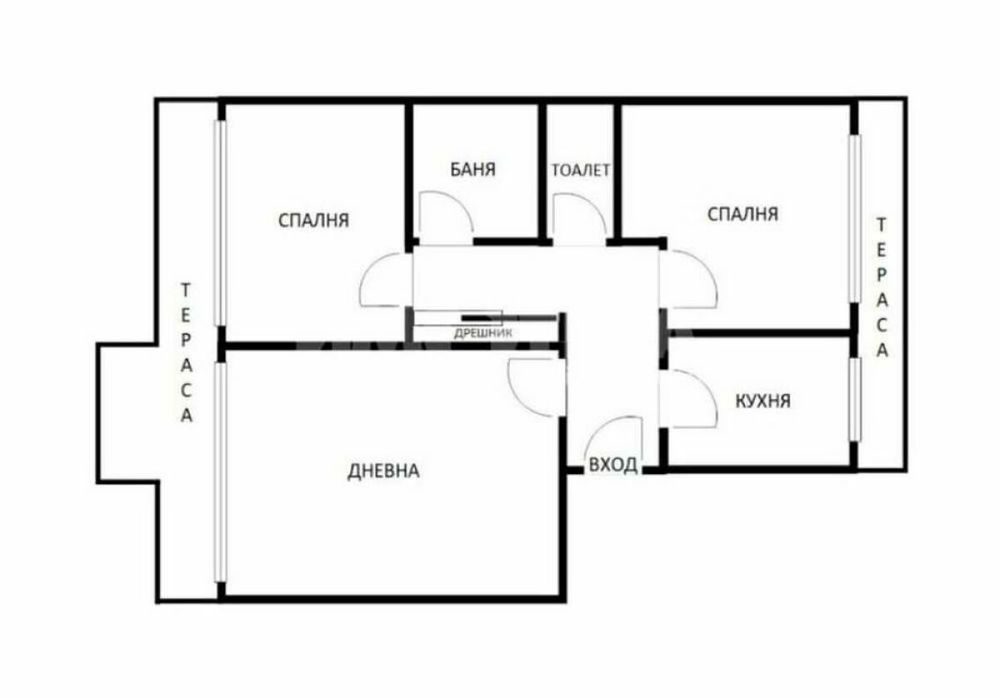 Продажба 4-стаен гр. Варна - жк. Чайка 89m²