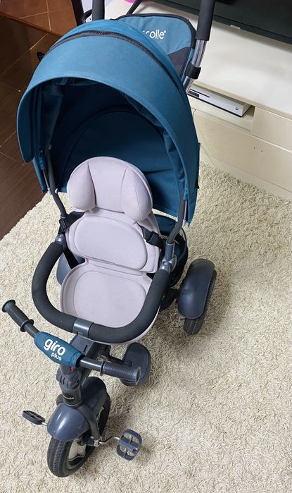 Tricicleta multifunctionala Coccolle Giro Plus Albastru