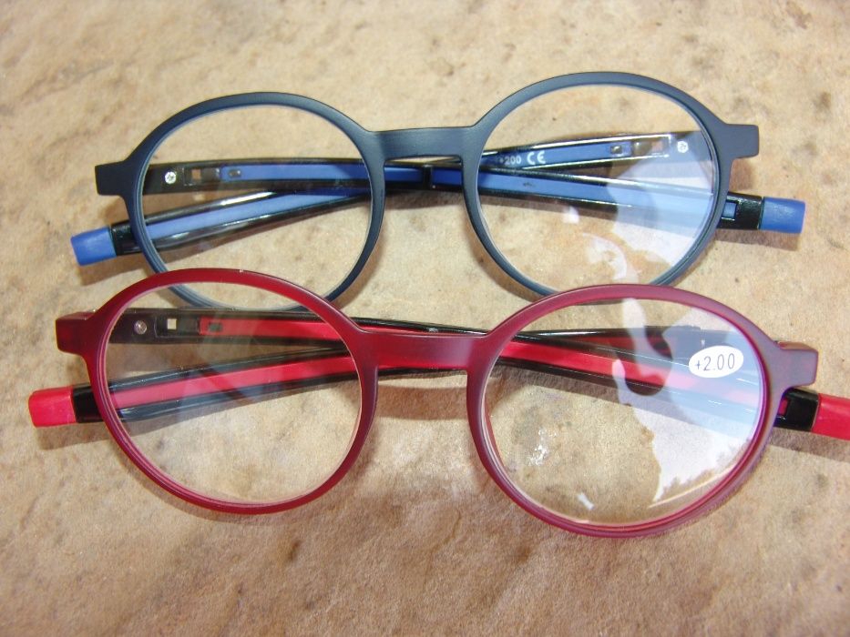 УНИСЕКС Диоптрични очила за четене с вградени силиконови връзки с