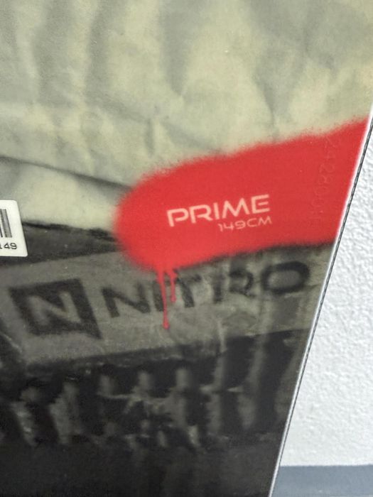 placa snowboard nitro prime 2022/2023 149 cm