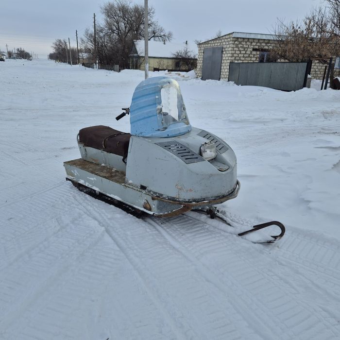 Снегоход на ходу