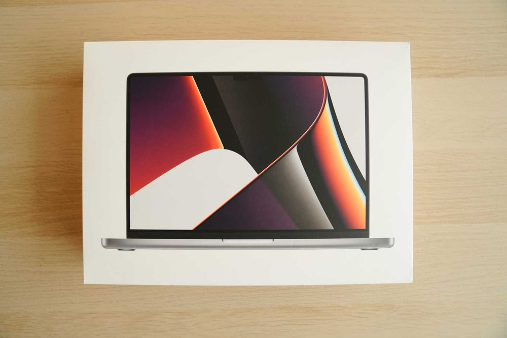 КАТО НОВ: MacBook Pro 14", M1 Pro, 10-CPU, 16-GPU, 16GB RAM, 1TB SSD